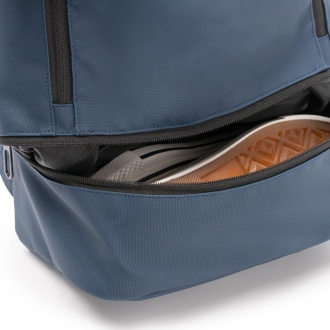 DERICK - Plecak ze skóry PU z przegrodą na buty