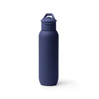 BULGON - Butelka termiczna ze stali nierdzewnej z recyklingu, uchwyt i słomka, 500ml