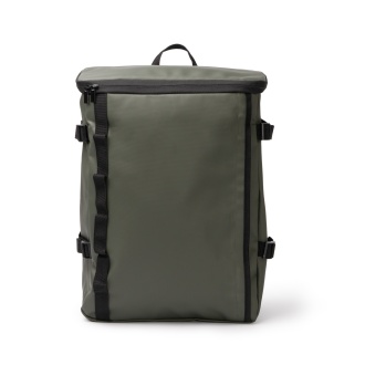 VIRTON - Backpack made of PU leather and polyester