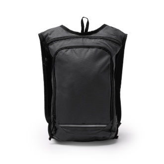FISCHER - RPET sports backpack with a reflective strap