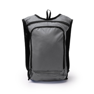 FISCHER - RPET sports backpack with a reflective strap