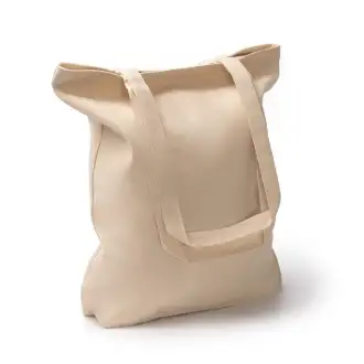 LUCIX - Bawełniana (230 g/m²) torba z zapięciem na zamek błyskawiczny