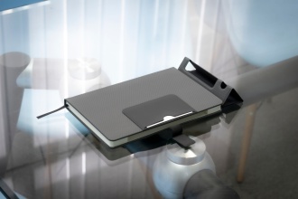 NOTY DELUXE - Notatnik A5 z długopisem i stojakiem do telefonu