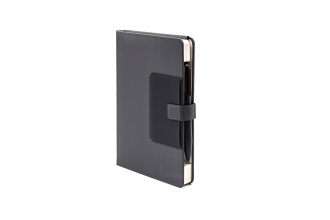 NOTY DELUXE - Notatnik A5 z długopisem i stojakiem do telefonu