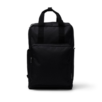 LEVIX - Plecak z poliestru z recyklingu z kieszenią na laptopa