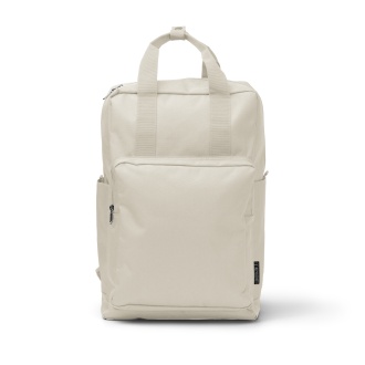 LEVIX - Plecak z poliestru z recyklingu z kieszenią na laptopa