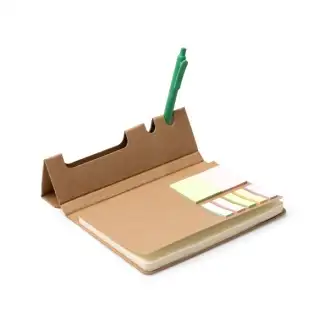 PANKI - Notatnik a5 z karteczkami samoprzylepnymi i z uchwytem na smartfon