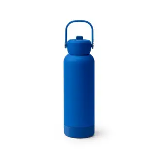 MIDGAR - Butelka termiczna ze stali nierdzewnej z recyklingu ze słomką i uchwytem, 730ml