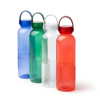 STRIPE - Butelka z uchwytem z RPET, 550ml