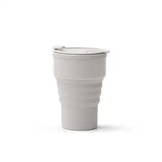 MOES - Składany kubek z silikonu i PP, 400ml