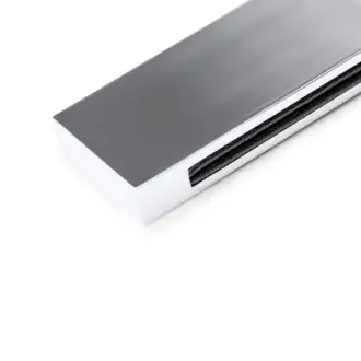 BOULER - Metalowy brelok z paskiem z PU