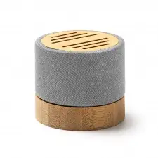TAKAY - Głośnik Bluetooth 3W z bambusa i tkaniny RPET