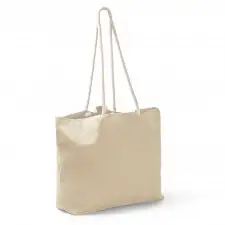 SANDY - Bawełniana torba plażowa ze sznurkiem (260g/m²)