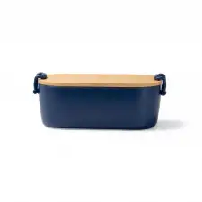 BRIOX - Pudełko na lunch z PP i pokrywką z bamusa, 1l.
