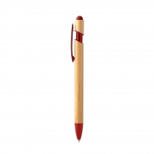 VILON - Długopis z korpusem i przyciskiem z bambusa