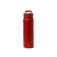 TUXLEY - Butelka z podwójnymi ściankami ze stali nierdzewnej z recyklingu, słomka i uchwyt, 710ml