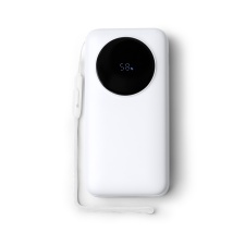 PERAL - Powerbank 20000 mAh, wyświetlacz LED, zintegrowany kabel USB C