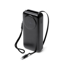PERAL - Powerbank 20000 mAh, wyświetlacz LED, zintegrowany kabel USB C