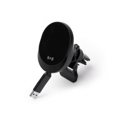 BRAVEK - Magnetyczny uchwyt samochodowy z ładowarką bezprzewodową